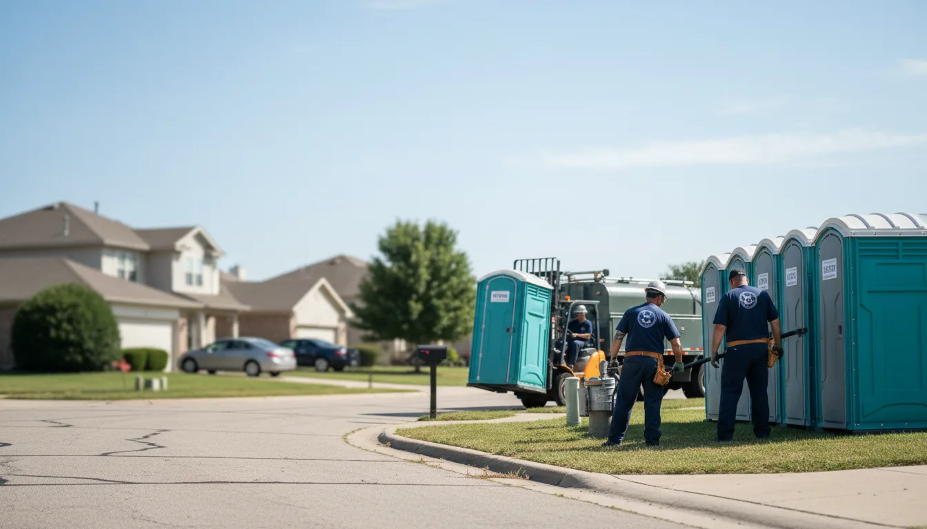Porta Potty Rental in Gibson City, IL near me